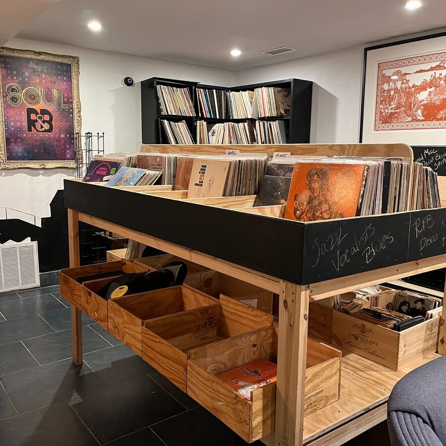 Record shop interior from a YUUZ Old City Market post